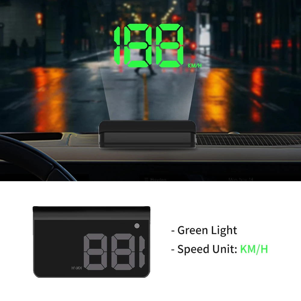 K1 Car Speedometer Head-Up-Display (HUD) Plug-in Play - Car Accessories