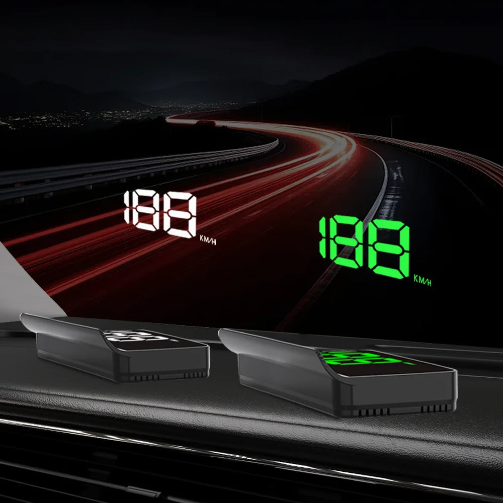 K1 Car Speedometer Head-Up-Display (HUD) Plug-in Play - Car Accessories